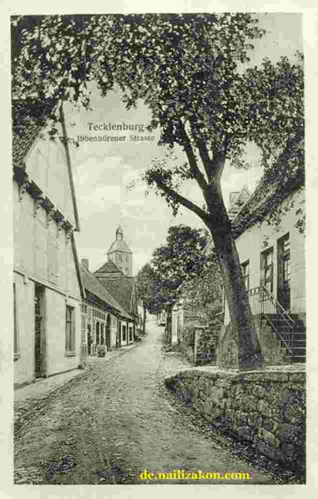 Tecklenburg. Ibbenbürener Straße, 1915