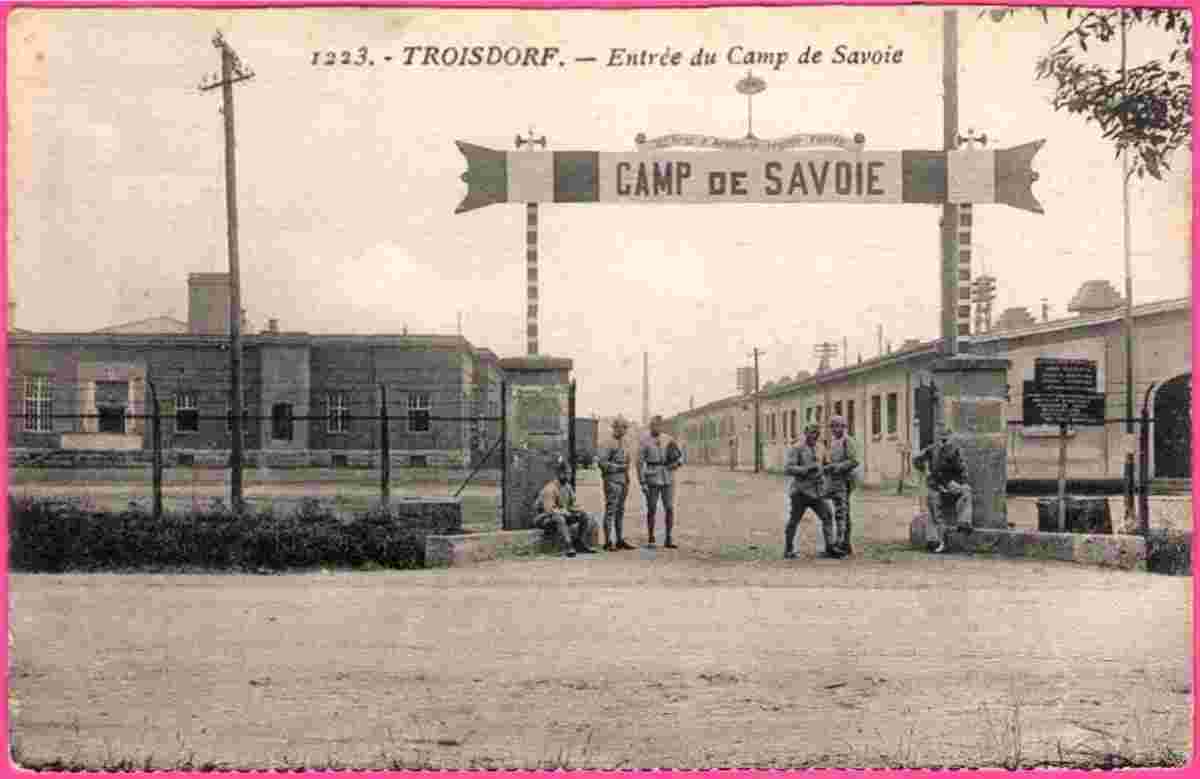 Troisdorf. Camp military Savoy, Kaserne, Soldaten, 312. Porte Artillerie Regiment
