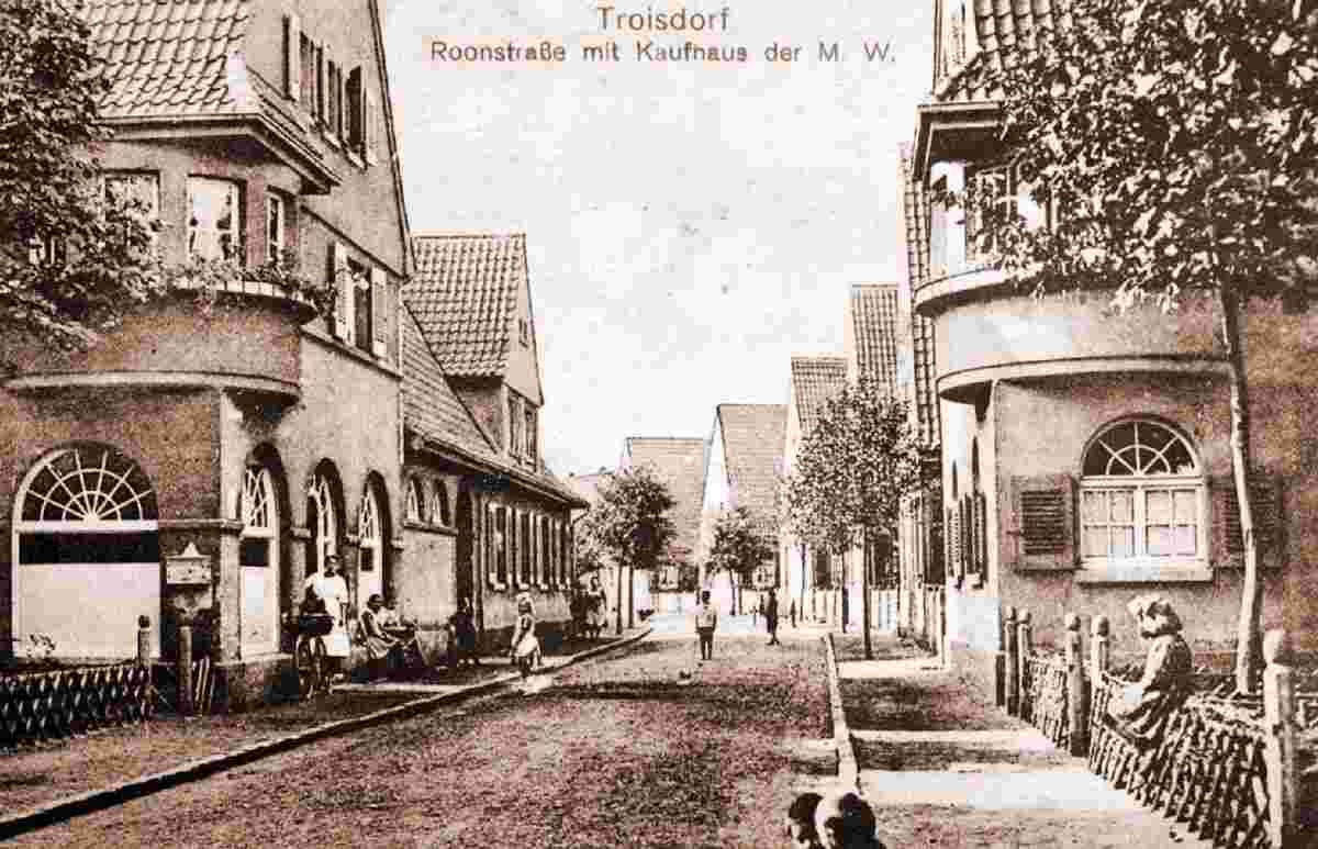 Troisdorf. Roonstraße, 1915