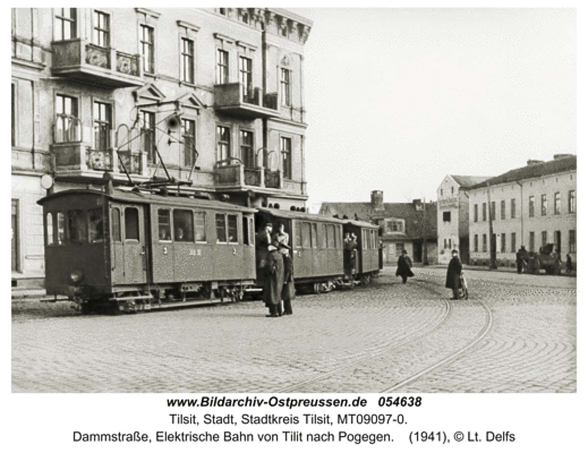 Tilsit (Sowetsk). Damm Straße, 1941