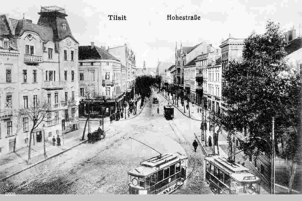Tilsit. Hauptstraße