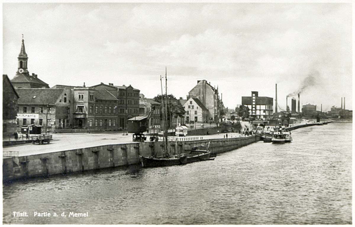 Tilsit (Sowetsk). Memelstraße, 1925-1935