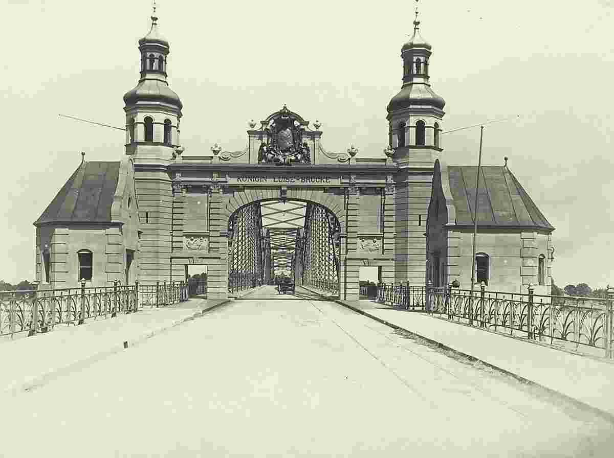 Tilsit. Königin Luise Brücke, 1905-1908