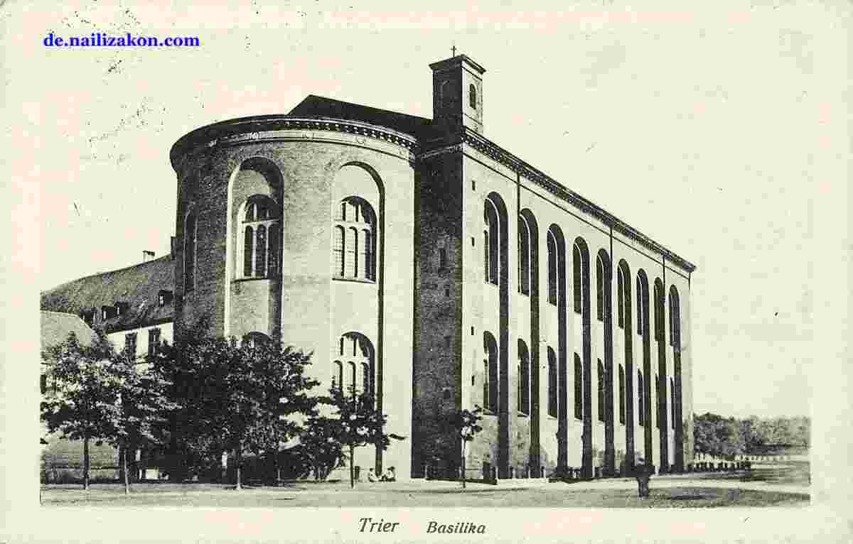 Trier. Konstantinbasilika, 1915