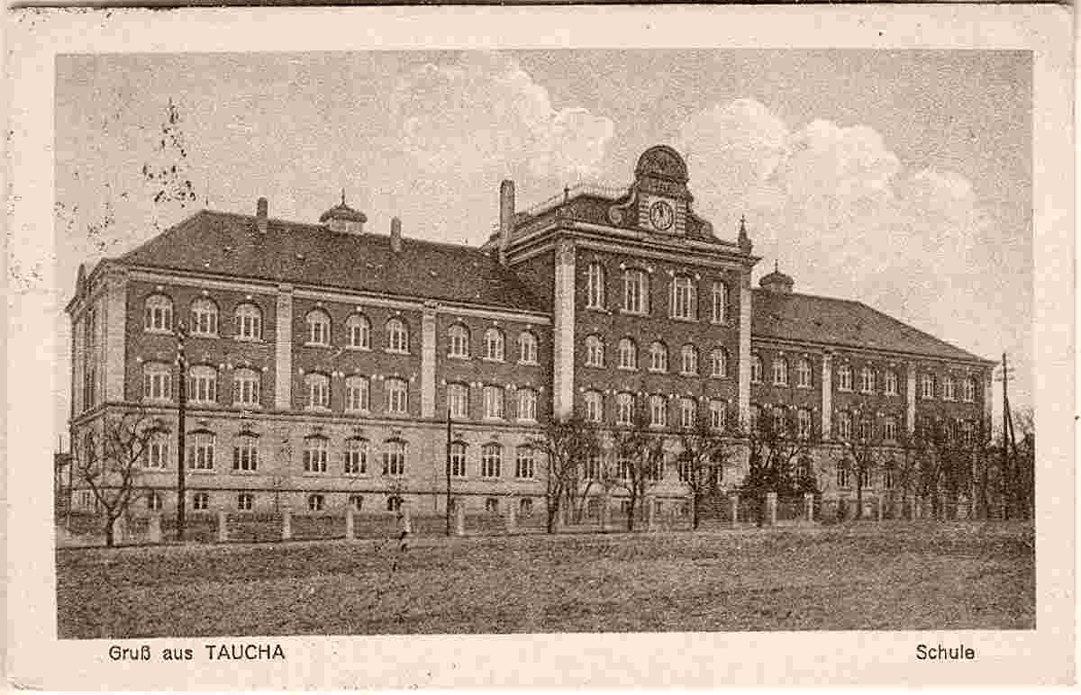 Taucha. Schule, 1922