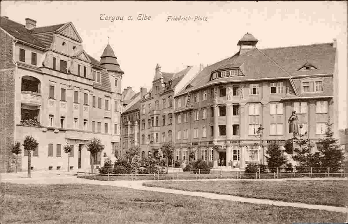 Torgau. Friedrich-Platz, 1915
