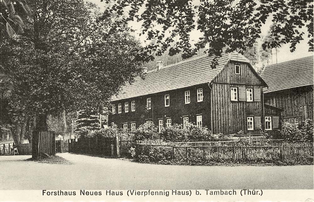 Tambach-Dietharz. Forsthaus Neues Haus
