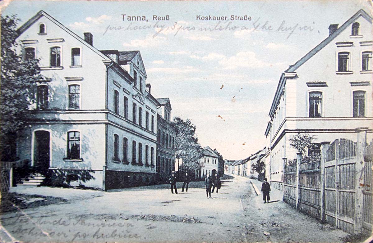 Tanna. Kroskauerstraße, um 1910