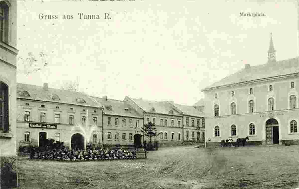 Tanna. Marktplatz