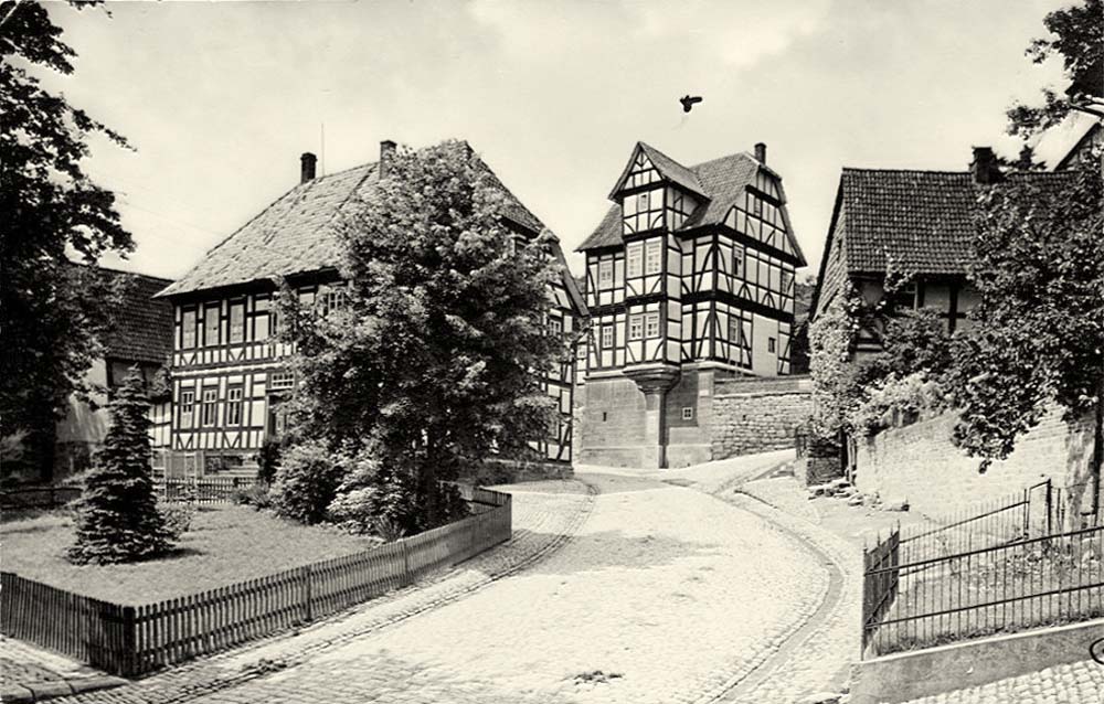 Treffurt. Panorama der Stadtstraße, 1921