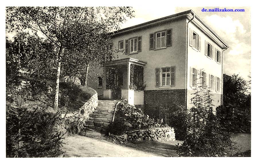 Uhingen. Nassachmühle - Diakonissenheim, 1954