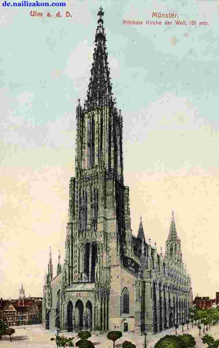Ulm. Münster, 1918