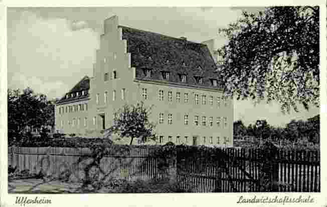 Uffenheim. Landwirtschaftsschule