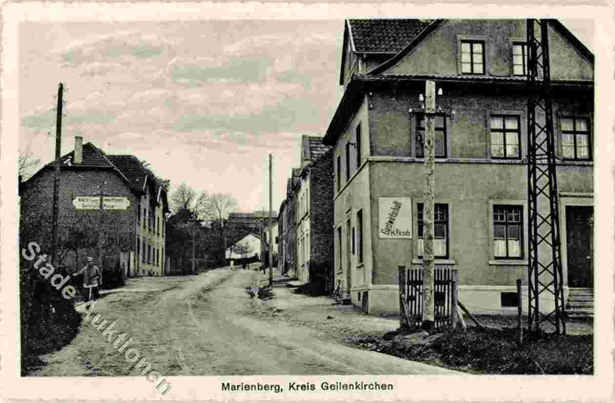 Übach-Palenberg. Marienberg - Panorama von Dorfstraße