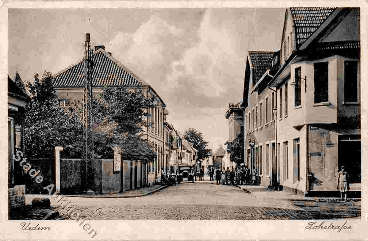 Uedem. Lohstraße, 1939