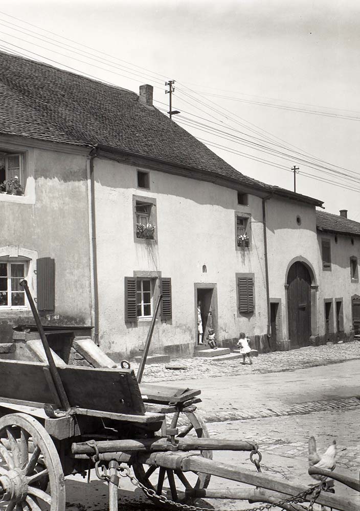 Überherrn. Berus - Blick zur Haus, um 1930