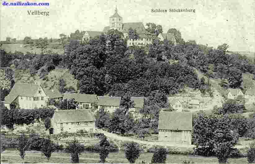 Vellberg. Schloß Stöckenburg, 1916