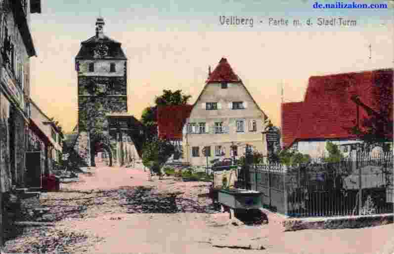 Vellberg. Stadtturm