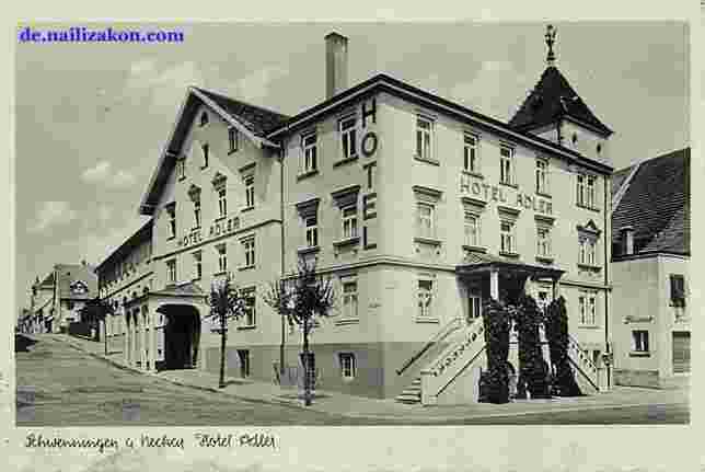 Schwenningen. Hotel 'Adler'
