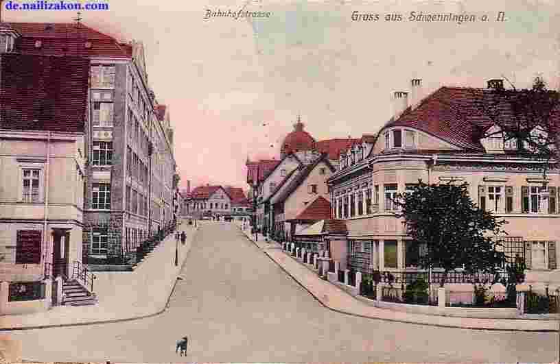 Villingen-Schwenningen. Bahnhofstraße