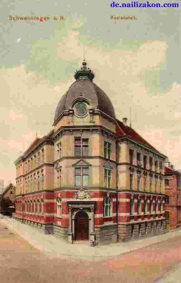 Schwenningen. Realanstalt, 1919
