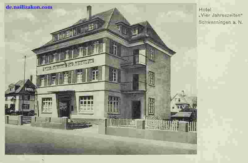 Schwenningen. Hotel 'Vier Jahreszeiten', 1937