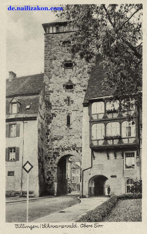 Villingen-Schwenningen. Obere Tor, 1944