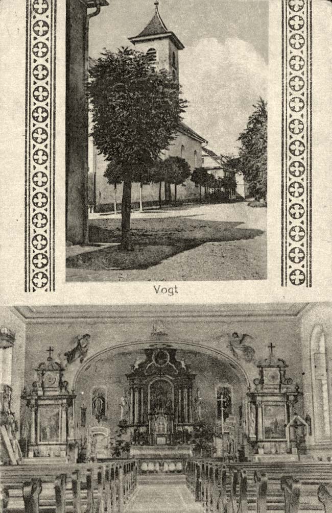 Vogt (Ravensburg). Kirche St Anna, um 1910