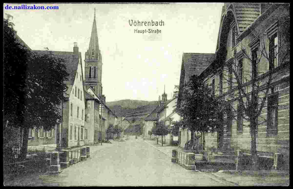 Vöhrenbach. Hauptstraße