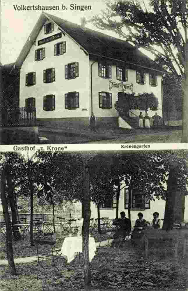 Volkertshausen. Gasthof zur Krone, Kronengarten