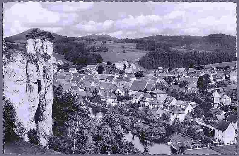 Velden. Panorama der Stadt, 1965