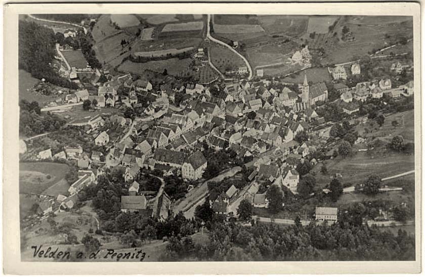 Velden (Pegnitz). Panorama der Stadt