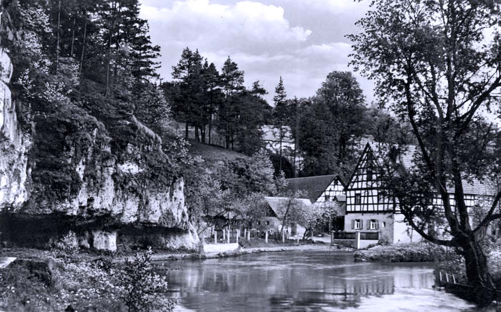 Velden (Pegnitz). Stadtmühle, um 1960's