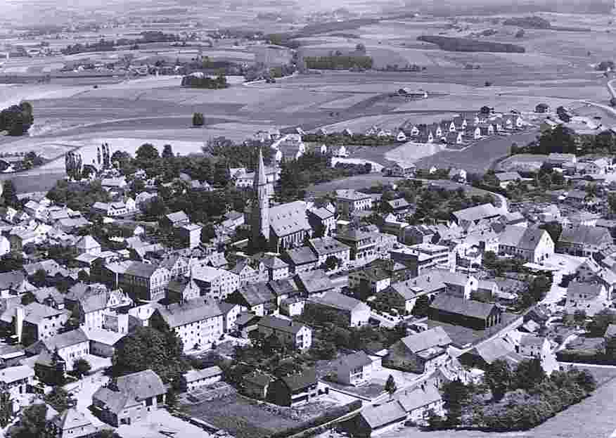Velden. Panorama der Stadt
