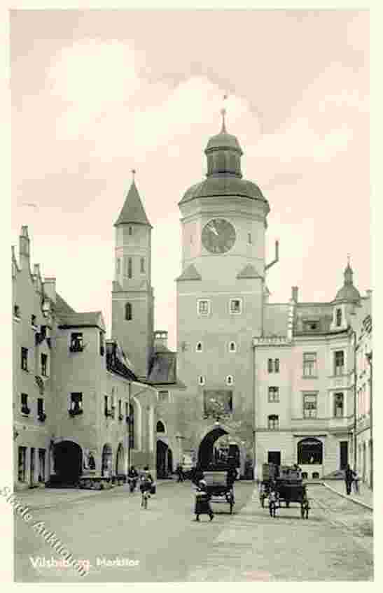 Vilsbiburg. Markttor