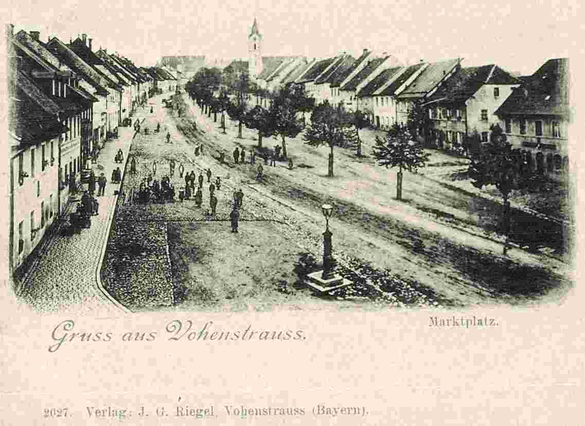 Vohenstrauß. Marktplatz, 1905