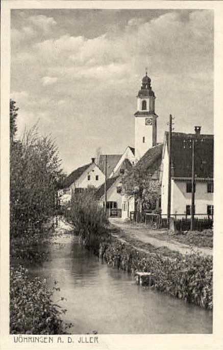 Vöhringen (Iller). Fluss und Kirche