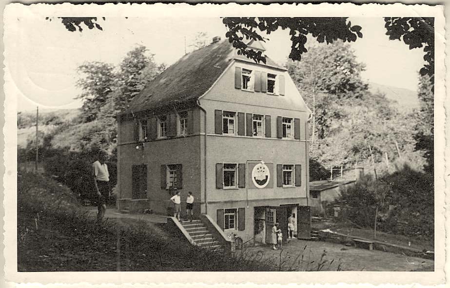 Villmar. Amenau, NFH Naturfreundehaus, 1955
