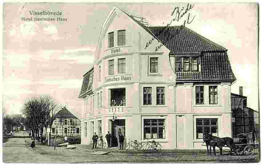 Visselhövede. Hotel 'Deutsches Haus', 1912