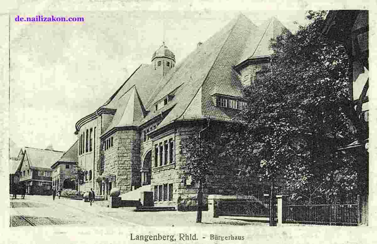 Velbert. Stadtbezirk Langenberg - Bürgerhaus