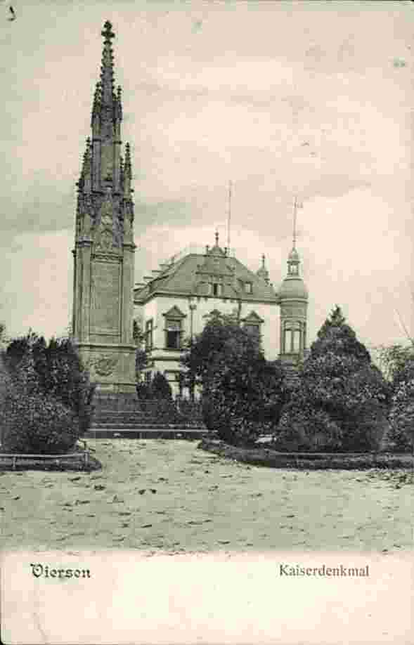 Viersen. Kaiserdenkmal, 1907