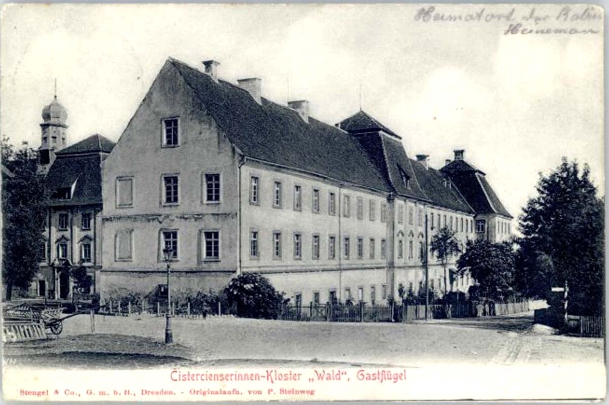 Wald (Hohenzollern). Kloster, gegründet zu Ehren der  Schwestern Judinta und Ita im Jahre 1212, 1911