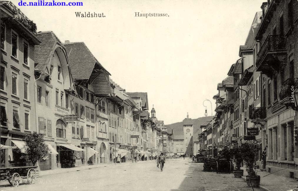 Waldshut-Tiengen. Hauptstraße, 1914