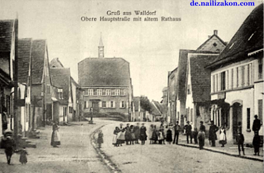 Walldorf. Obere Hauptstraße