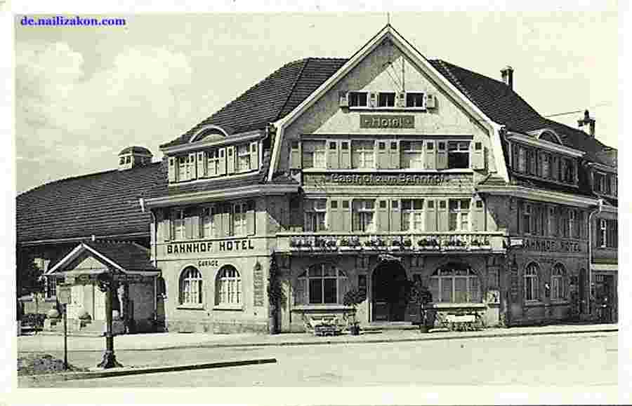 Weil. Bahnhof-Hotel, 1936