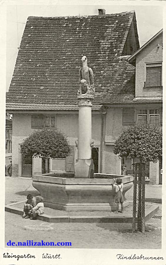 Weingarten (Lkr. Ravensburg). Kindlesbrunnen