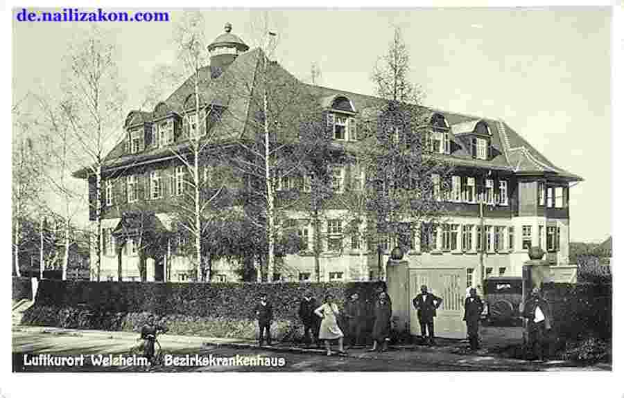 Welzheim. Krankenhaus, 1954