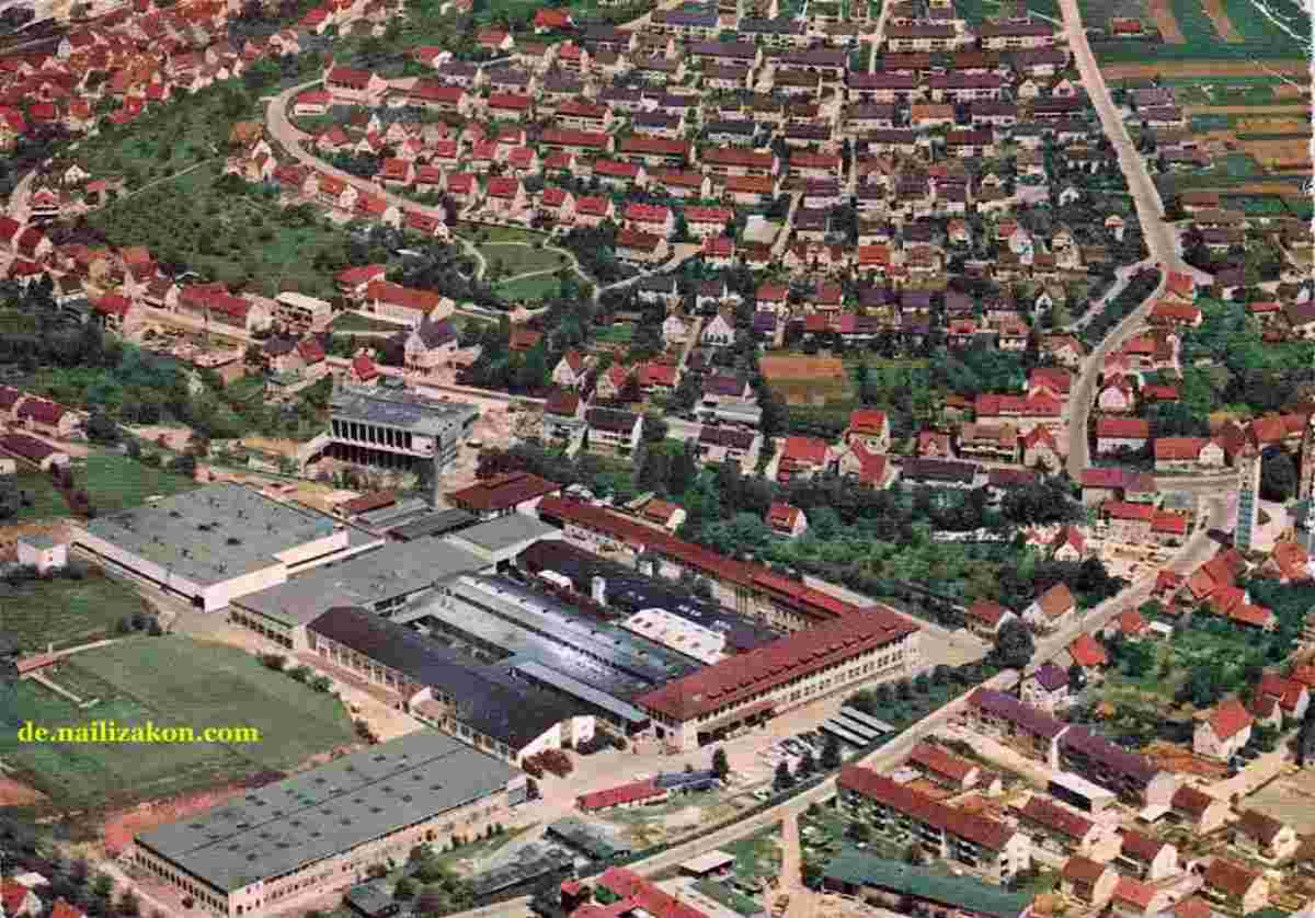 Wernau. Panorama der Stadt
