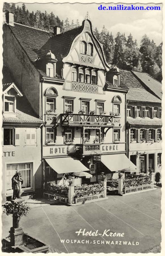 Wolfach. Hotel Krone