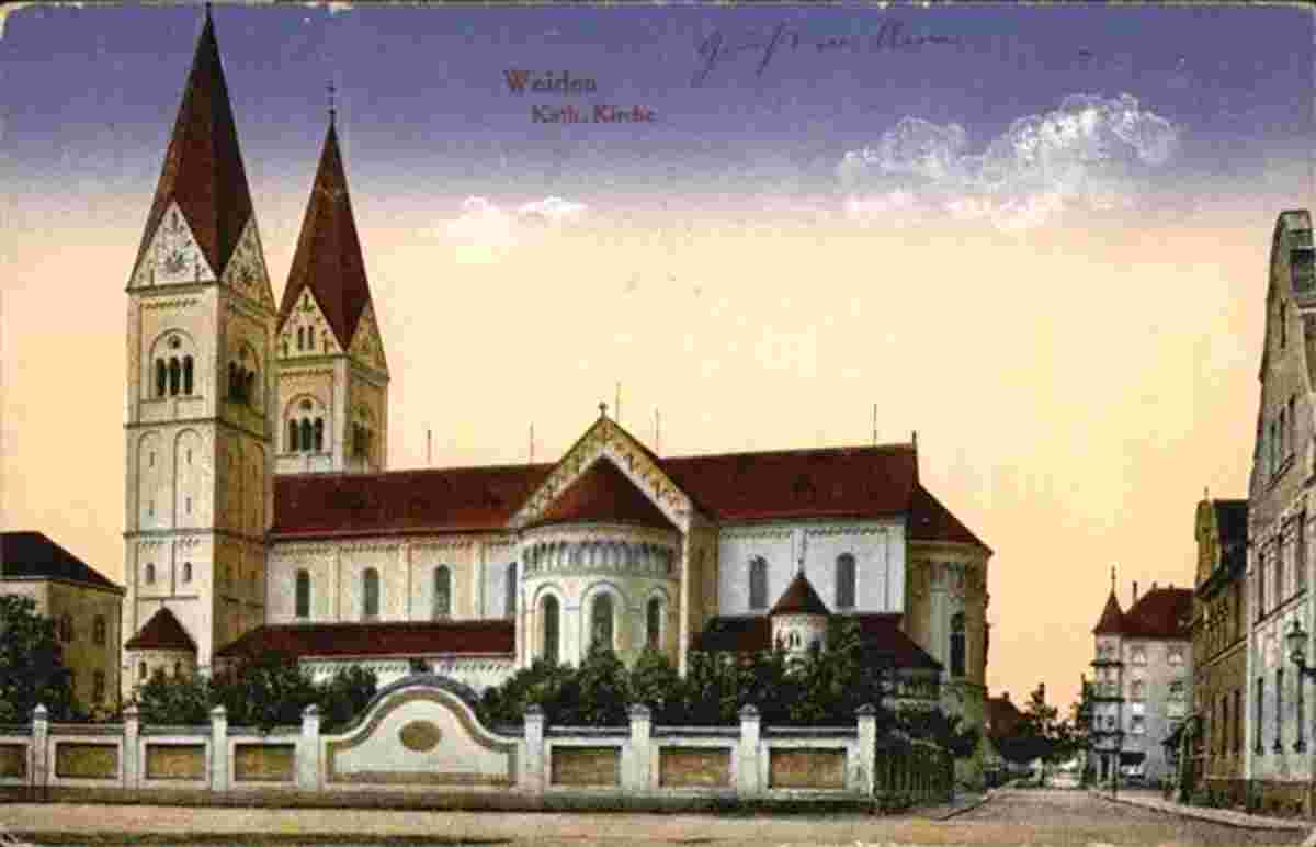 Weiden in der Oberpfalz. St Josef Kirche, 1920